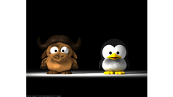  [Baby Gnu and Baby Tux wallpaper] 