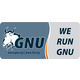  [We run GNU] 