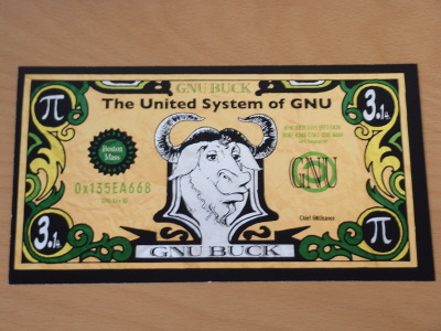 [Photo of a GNU Buck]