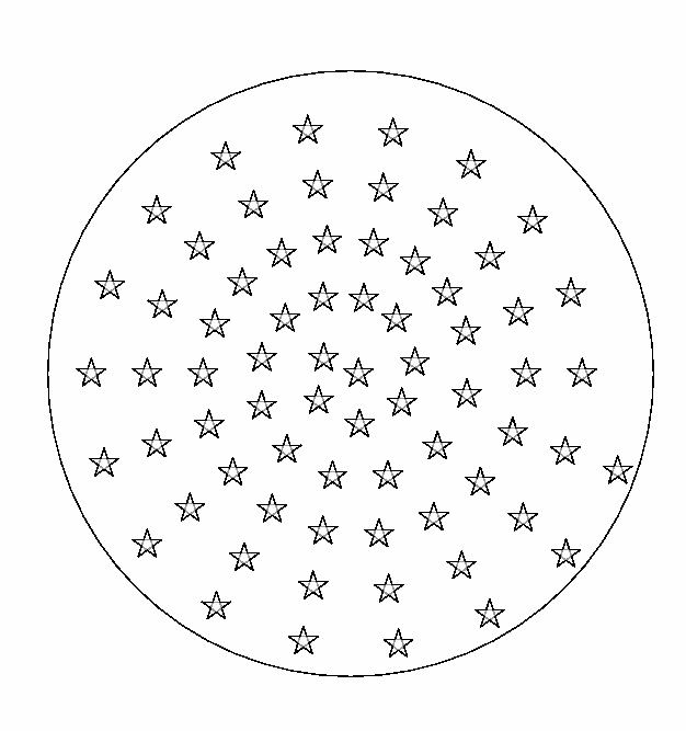 [Star Spiral Pattern 1]