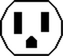 icon of an electrical socket