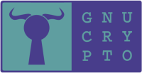 GNU Crypto B/W logo