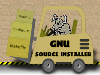  [GNU Source Installer logo] 