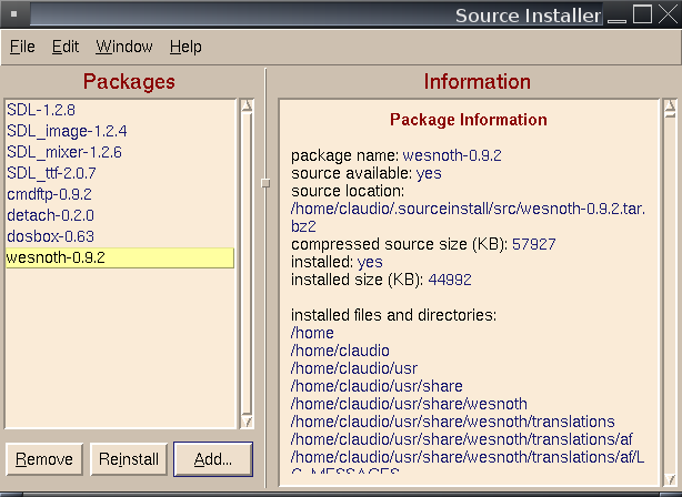 http://www.gnu.org/software/sourceinstall/sourceinstall-screenshot-1.png