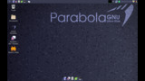  [Screenshot of Parabola 2020 with LXDE desktop] 