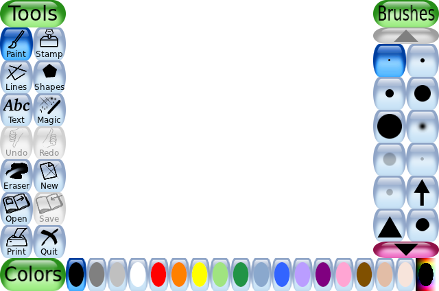 تحميل برنامج Tux Paint لتعليم الاطفال الرسم 1