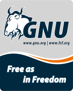  [GNU // Free as in freedom] 