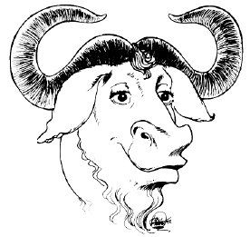  [Imagem de uma cabeça de GNU] 