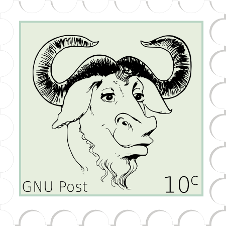  [Timbre original GNU Post] 