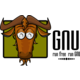  [Bannière « Run free run GNU »] 