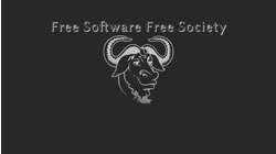  [Free Software Free Society wallpaper] 