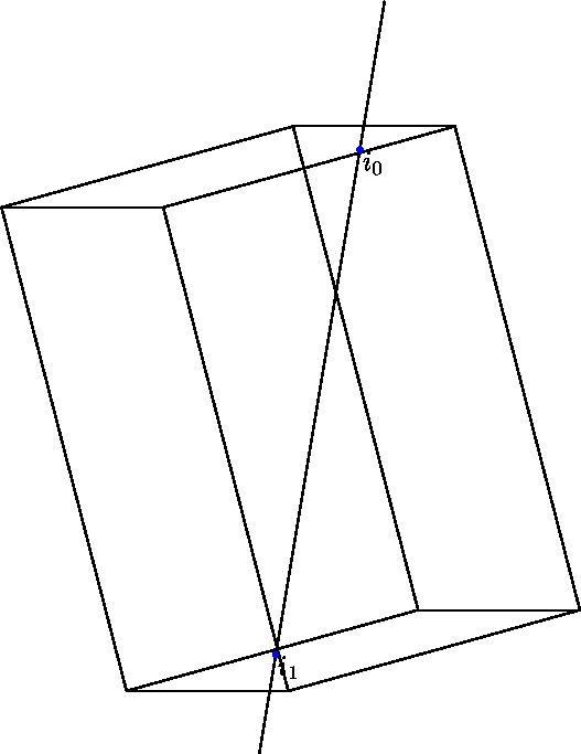 [Cuboid-Linear Path Intersection 4]