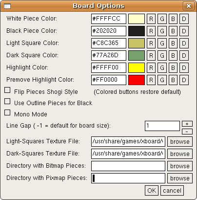 XBoard user guide